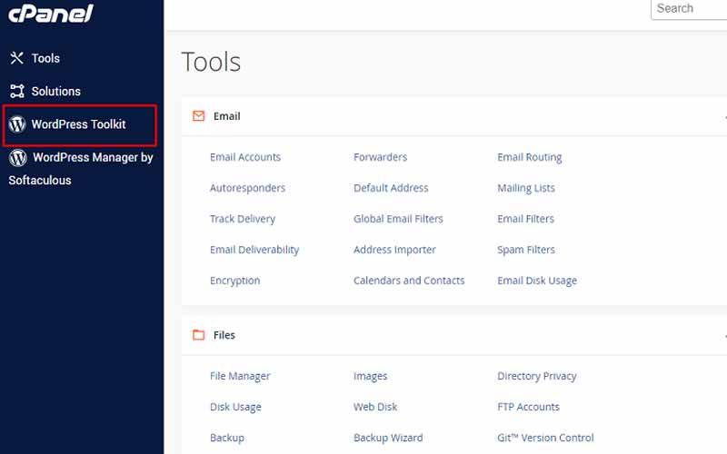 ورود به پیشخوان وردپرس از طریق هاست cpanel