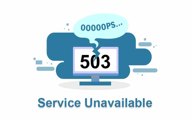 رفع خطای 503