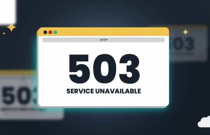چگونه خطای 503 را برطرف کنیم؟